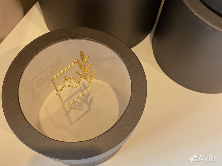 Шляпные коробки для цветов подарков