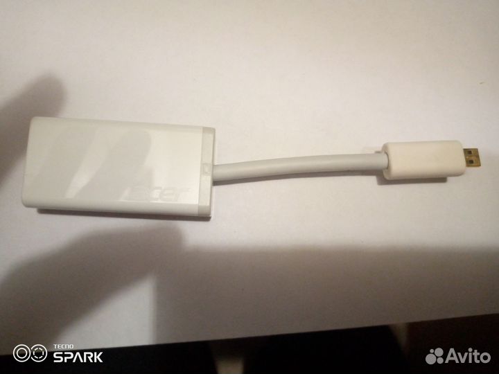 Переходник с micro hdmi на VGA