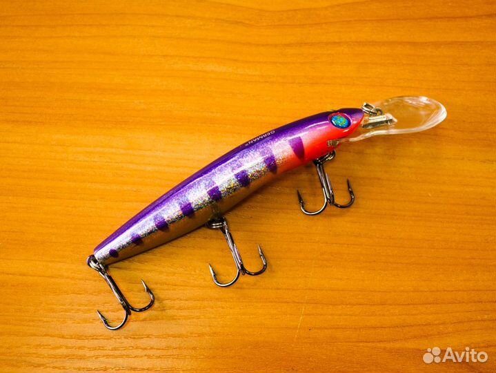 Воблер для троллинга German Aggressor сиреневый