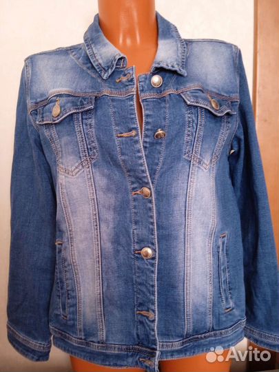 Джинсовая куртка женская