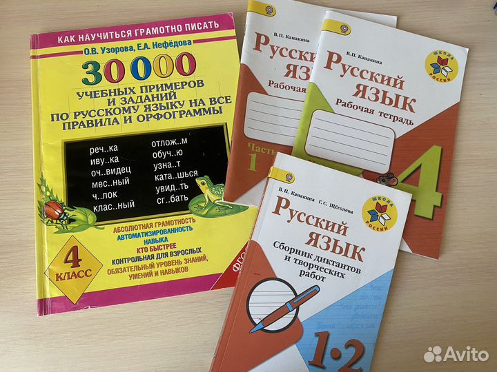 Русский язык школа России 4, 30000 примеров