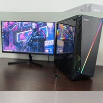 Игровой пк i7 6/12 ядер+ GTX 1650 +16Gb + SSD+HDD