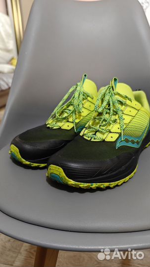 Saucony 2020 Mad River Tr Citron/Black 48 размер