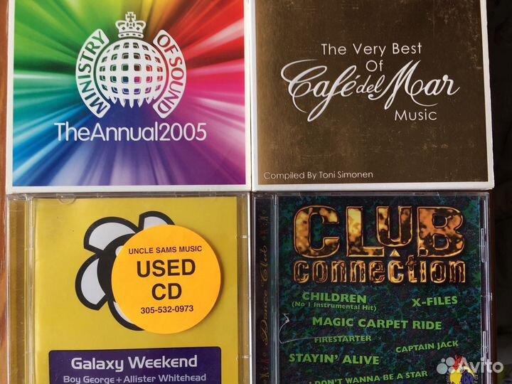 Сет cd дисков Chill, dj mix