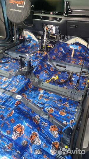 Премиальная шумоизоляция автомобиля