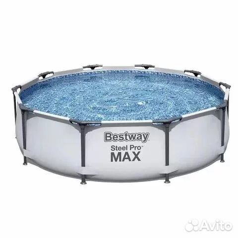 Каркасный круглый бассейн с жестким бортом 4678л