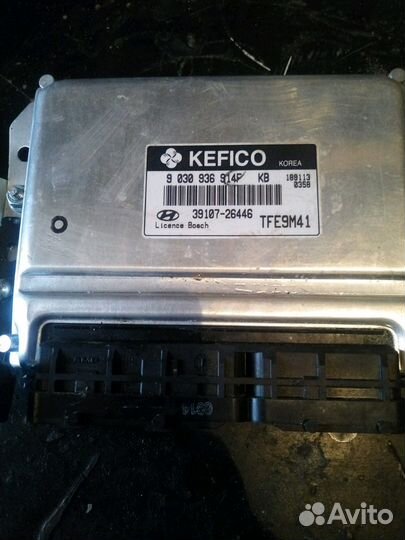 Блок управления двигателем,мозги Hyundai Getz 2008