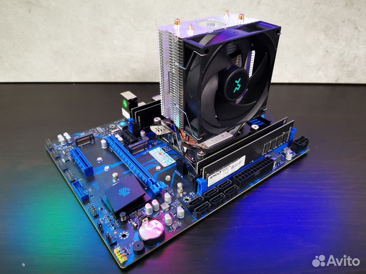 Отличный игровой Xeon E5-2640v3 / X99-QD4 / 32Gb