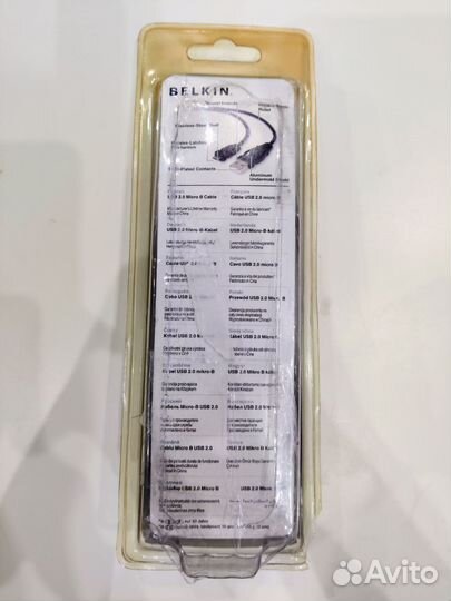 Компьютерный кабель Belkin 1.8 м/ OTG 1м