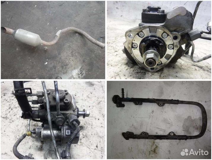 Система топлива и выхлопа Toyota Land Cruiser