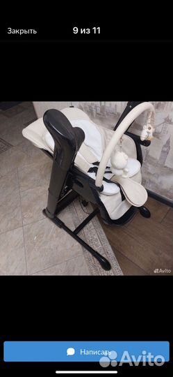 Стульчик для кормления unico LUX