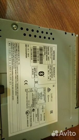 Штатная магнитола рено каптур