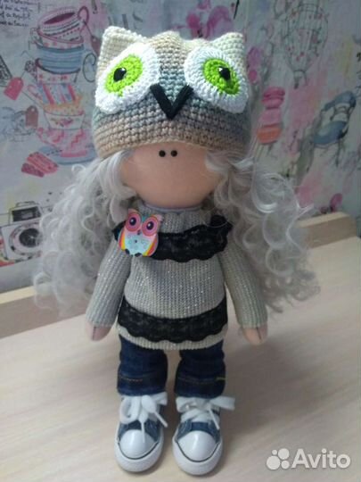 Кукла интерьерная тильда