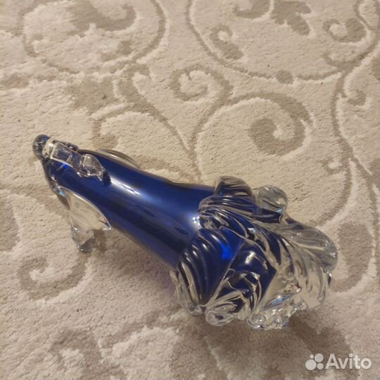 Цветной хрусталь статуэтка Лев