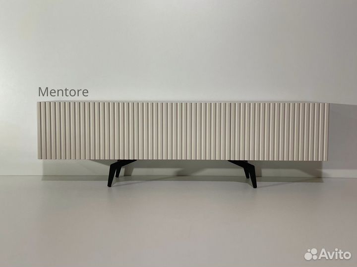 Тумба тв Bravo в цвете капучино (конструктор)