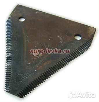 Сегмент жатки Н06602 (Нива) (с насечкой)
