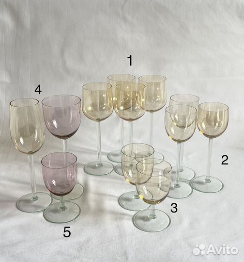 Калининские бокалы / фужеры СССР