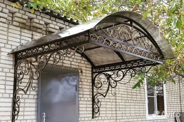 Кованный навес