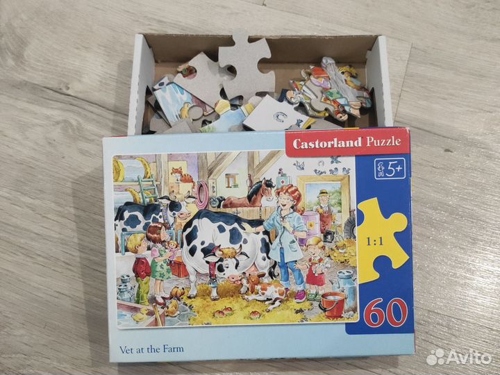 Пазл ветеринар 60 элементов