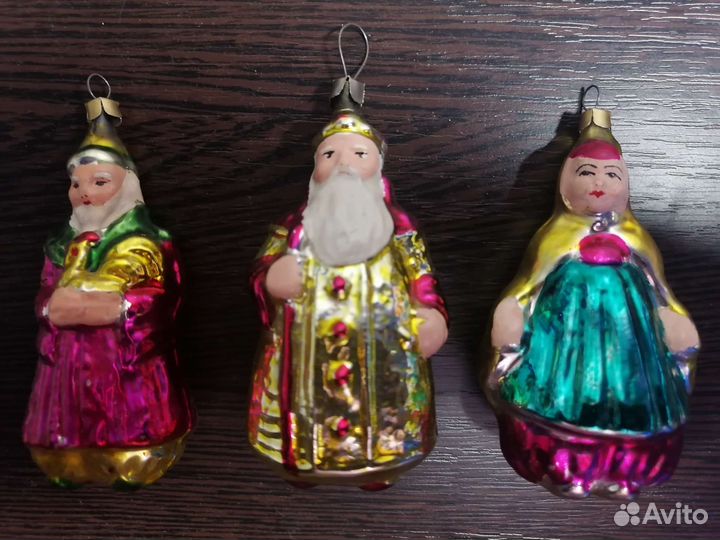 Елочные игрушки СССР 