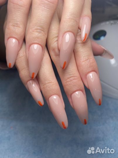 Маникюр с покрытием гель-лаком