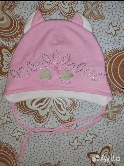 Детские шапочки для девочек