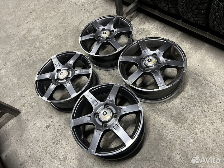 Стильные Литые диски 4x100 Цо 60.1 R14 Ровные