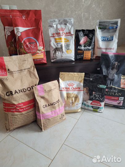 Корм для собак n&d, Farmina, Hill's.Grandorf