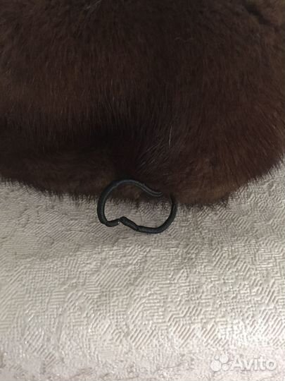 Берет шапка норковая