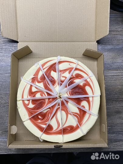 Чизкейк «New York» клубника, шоколад. 1.2 кг