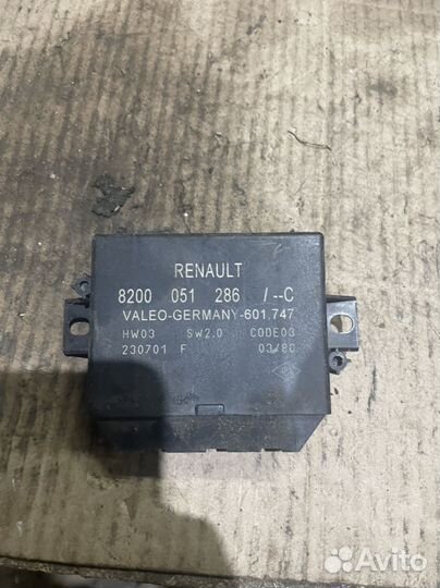 Блок парктронников рено лагуна 2