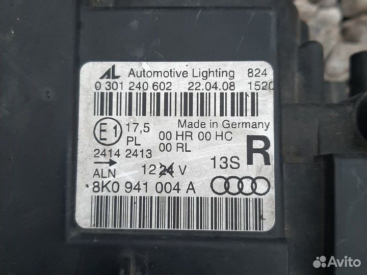 Фара Ауди А4 В8 оригинал