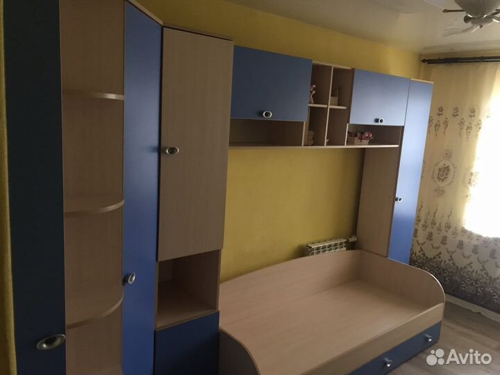 Детская стенка +кровать