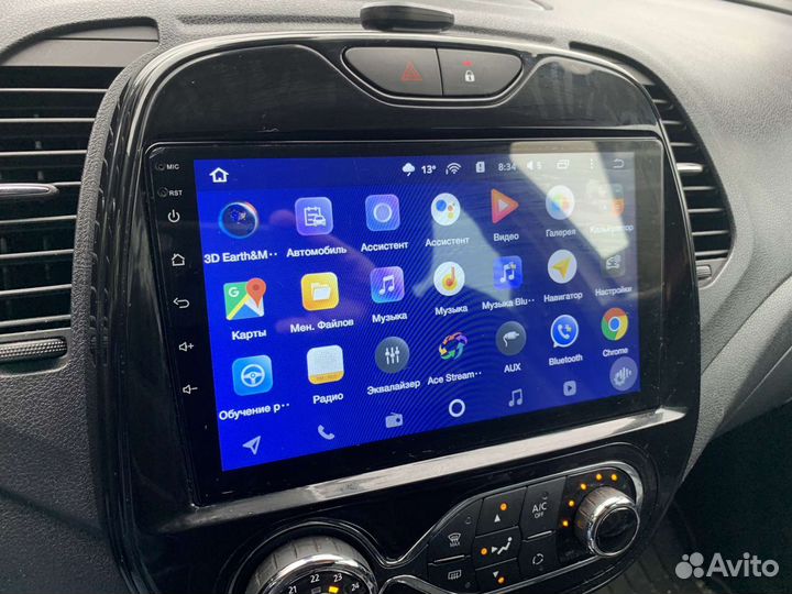 Магнитола Android Renault Kaptur 2015-2019