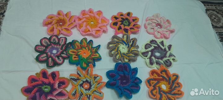 Вязаные носки следки прихватки