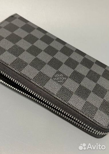 Портмоне Louis Vuitton Черное Люкс