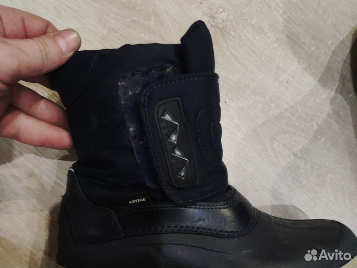 Сапоги зимние детские artica 31-32 р