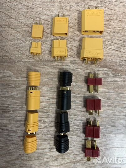 Разьёмы XT30, 60, 90, 150, мт 60, T-Plug