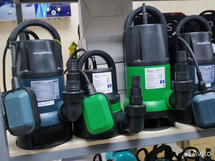 Дренажные поверхностные и циркуляционные насосы