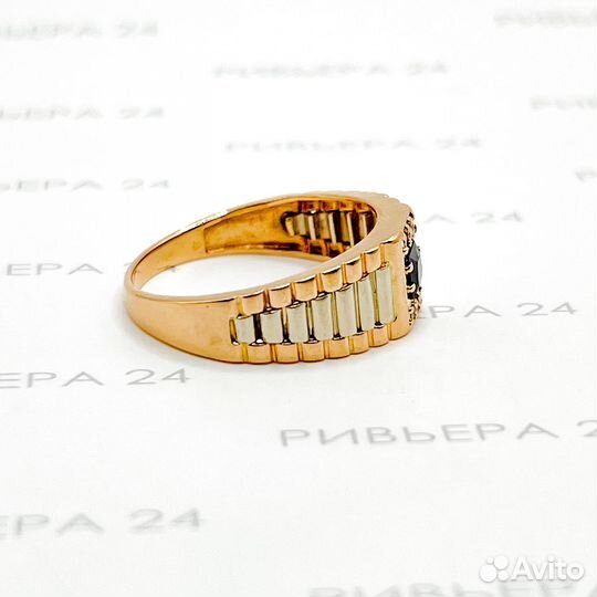 Золотое кольцо-печатка 585 проба 5,12 грамм 21,5 р