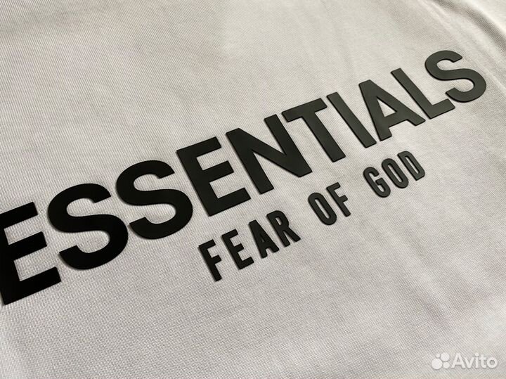 Футболка Essentials Fear of God белая