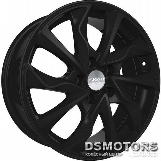 Диски Марсель 7/17 5x112 ET45 d57.1 чёрный бархат