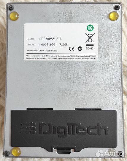 Digitech RP50 гитарный процессор + бп