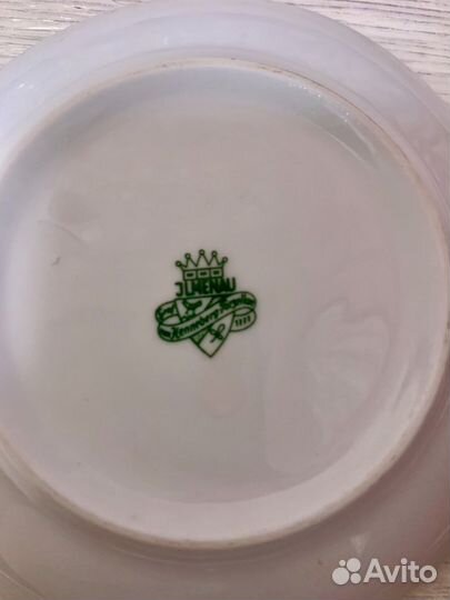 Сервиз кофейный. Фарфор. Германия. Ильменау