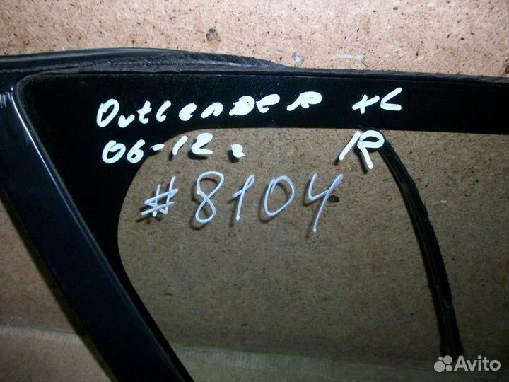 Стекло кузова боковое правое Mitsubishi Outlander
