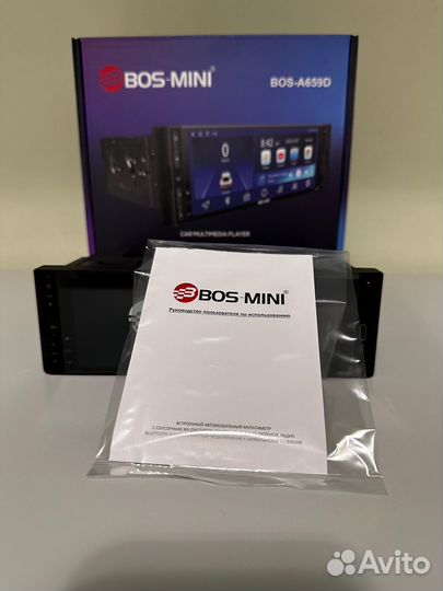 Магнитола BOS-mini - A659D CarPlay Android