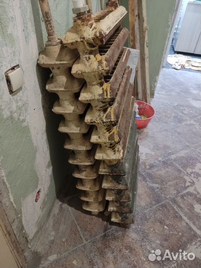 Чугунные батареи бу