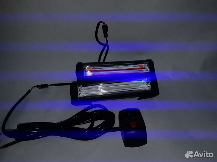 Стробоскоп синий красный
