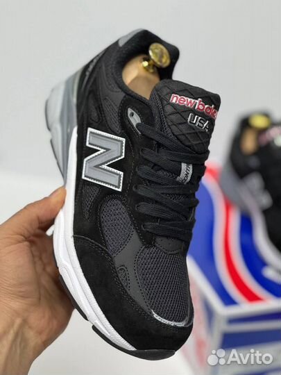 Кроссовки New Balance 990 чёрные 2