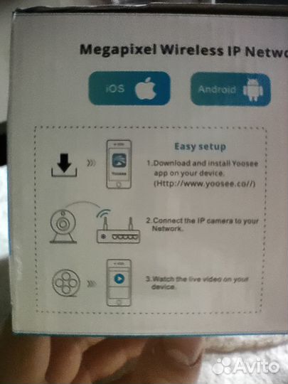 Продам поворотную wi fi IP камеру